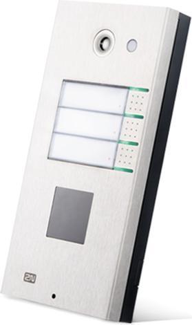 Produktbild 2N Helios IP Vario 3x1 Ruf + Kam (Ethernet, Kabelgebunden)
