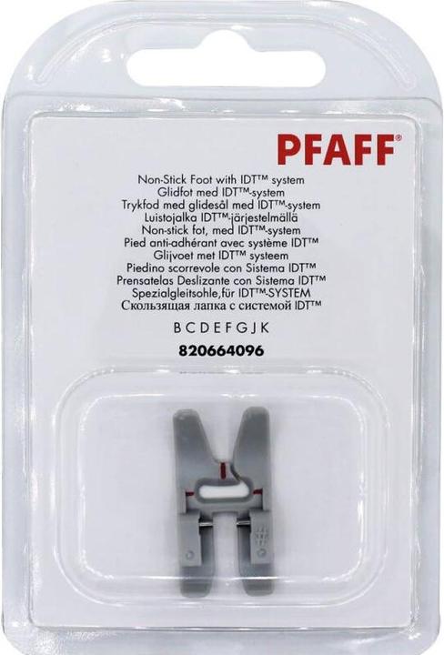 Image du produit Pfaff Semelle spéciale pour IDT™ pour groupe B C D E F G J K L
