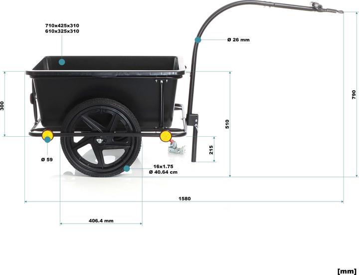 Actual product image Wiltec Cargo trailer