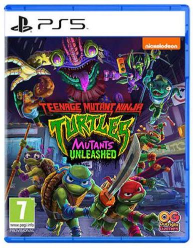 Actual product image Game Teenage Mutant Ninja Turtles: Mutants Unleashed (PS5, DE)