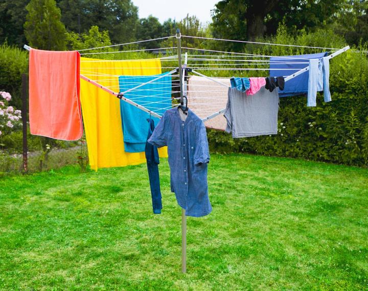 Actual product image Promis SU200 CAPRI four-arm garden laundry dryer (50 m)