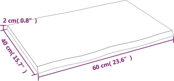 Produktbild VidaXL Aneta (160 x 40 x 6 cm)