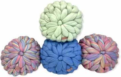Actual product image Cozy Vibes Deco Cushion Round Set Of 2 (Ø 30 cm)