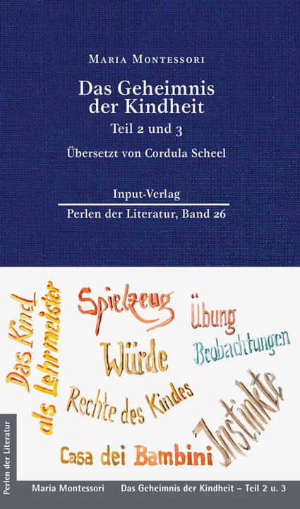 Immagine prodotto Das Geheimnis der Kindheit, Teil 2 und 3 (Tedesco, Maria Montessori, Cordula Scheel, 2024)