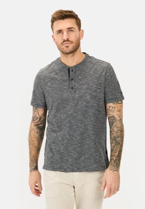 Image du produit Camel Active Kurzarm Henley aus reiner Baumwolle (5XL)