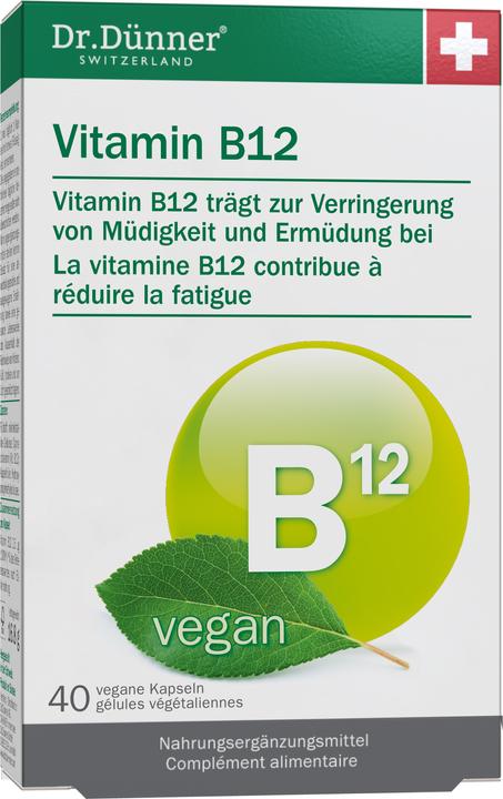 Immagine prodotto Dr. Dünner Vitamina B12 (40 Pezzo/i, Pillole, 35 g)