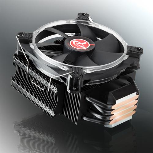 Produktbild Raijintek Leto CPU-Kühler, schwarz, RGB-LED (155 mm)