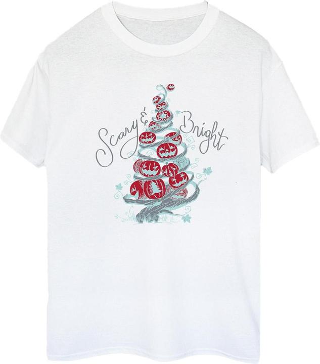 Image du produit Disney - T-shirt THE NIGHTMARE BEFORE CHRISTMAS SCARY & BRIGHT - Femme (5XL)