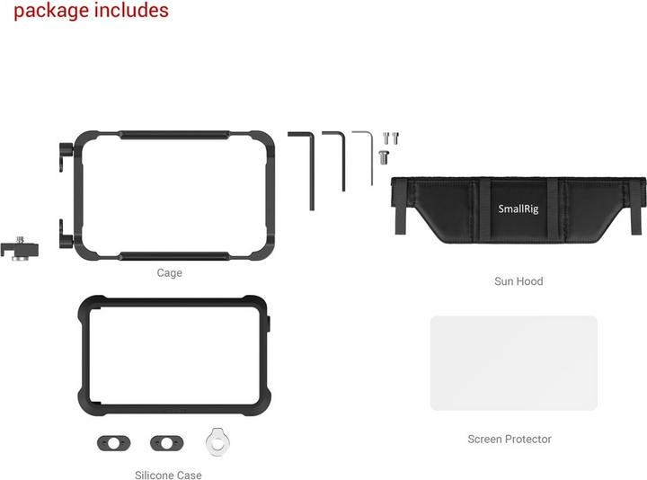 Actual product image SmallRig 3788 Cage Kit for Atomos Ninja V/Ninja V+