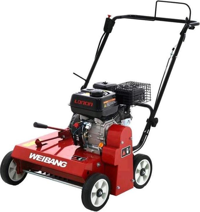 Actual product image Weibang WB486CRC Professional petrol scarifier with pendulum blade