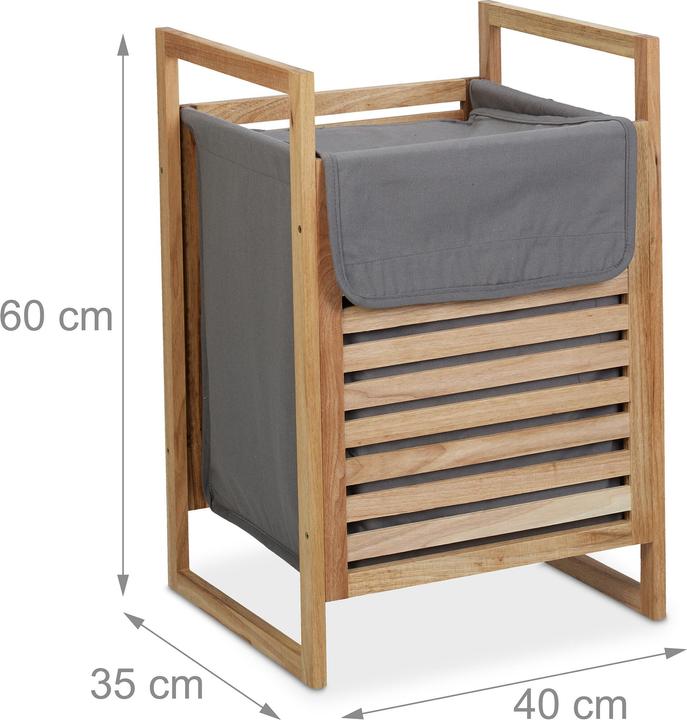 Image du produit Relaxdays Panier à linge (50 l)