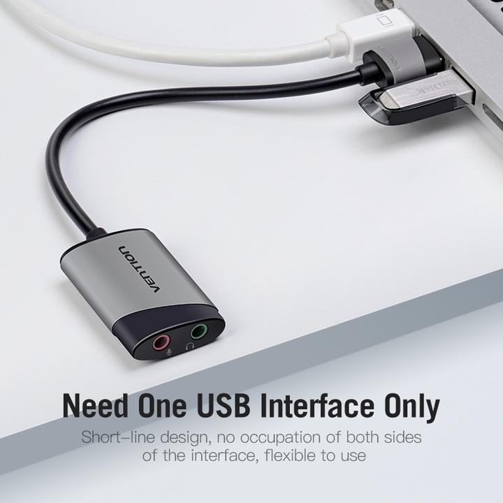 Immagine prodotto Vention Scheda audio USB esterna ORICO CDKHB 15 cm (USB)