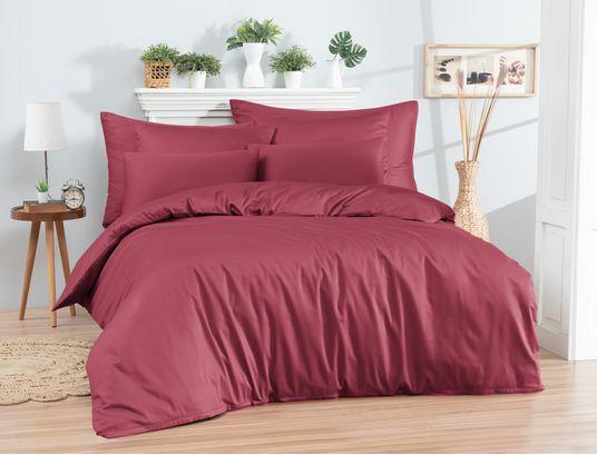 Actual product image KAS Uni satin (Pillowcase, 65 x 100 cm)