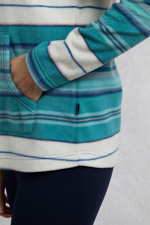 Produktbild Weird Fish Lana Kapuzenpullover mit kurzem Reissverschluss (38 D)