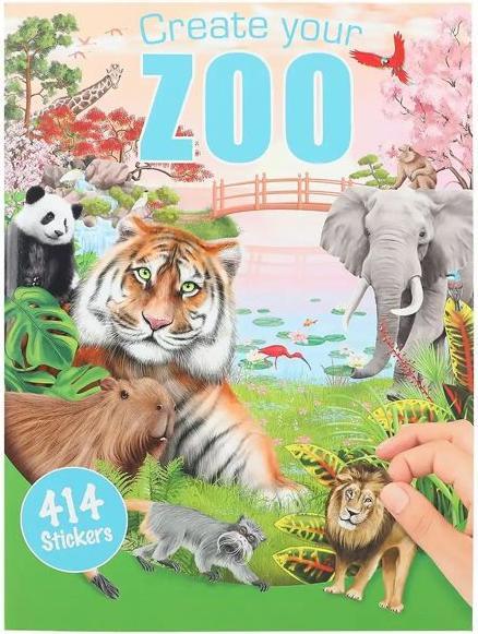 Produktbild Magni Stickerbuch Create your ZOO