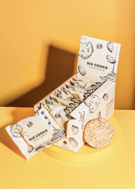Immagine prodotto KoRo Biscotto biologico con caramello salato e mandorle (1 pz., 600 g)