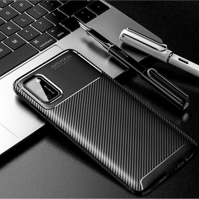 Immagine prodotto MU Style Serie Softcase in fibra di carbonio TPU (Samsung Galaxy A02s)