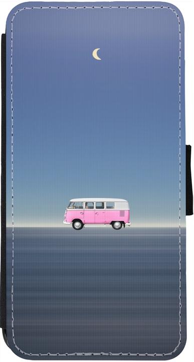 Immagine prodotto PhoneLook Cover Portafoglio nero Primavera 23 rosa bus (Apple iPhone 13)