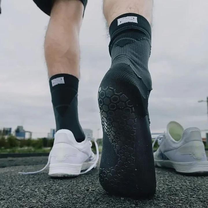 Image du produit NovoSoxx Fussballsocken Gr. 36-41 Grip Socken Fussball Strümpfe GripSoxx Schwarz (36 - 41)