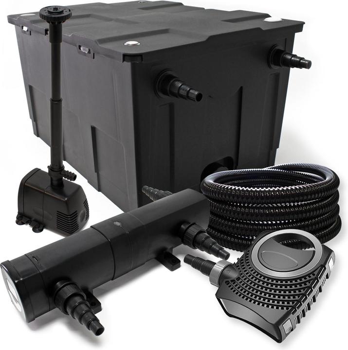 Actual product image Wiltec Filter Set Bio Pond Filter 60000l 18W UVC Clarifier Fountain Pump