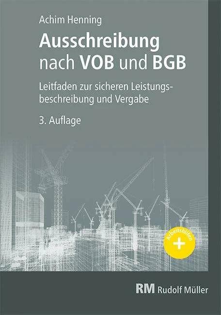 Actual product image Ausschreibung nach VOB und BGB (German, Achim Henning, 2022)