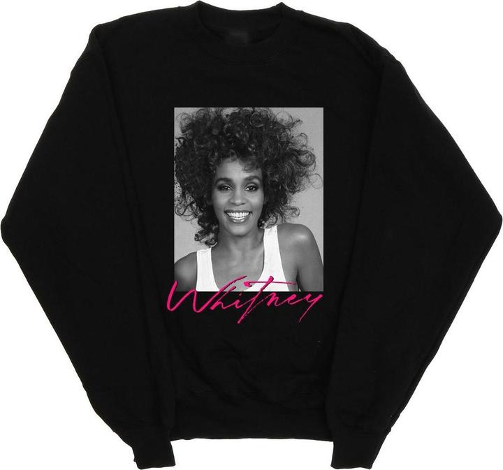 Actual product image Whitney Houston Girls Smile Photograph Sweatshirt (128)