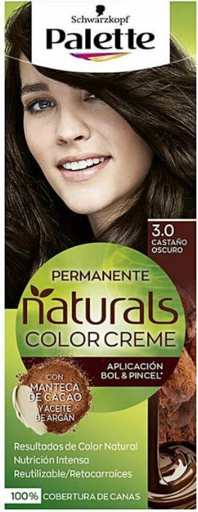 Produktbild Palette NATURAL tinte #3.0-castaño oscuro (3.0)
