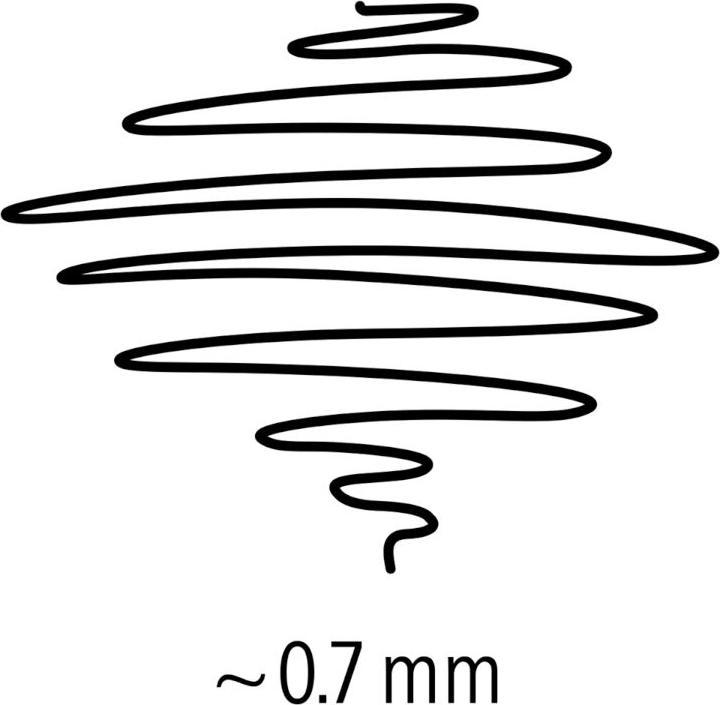 Produktbild Staedtler triplus micro 774 Dreikantiger Druckbleistift Blisterkarte, 0.7 mm und 1 Minendose (0.70 mm, B, 1 x)