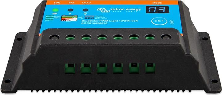 Actual product image Victron Energy BlueSolar PWM-Light 12V 24V 5A Solar Charge Controller