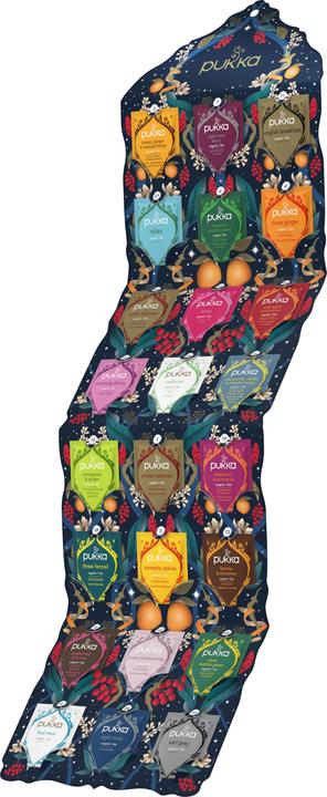 Actual product image Pukka Organic tea well-being calendar 2024 (42 g)