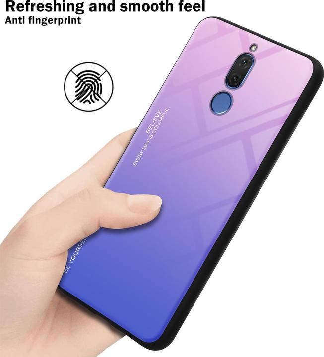 Produktbild Cadorabo TPU 2 Farben Glas Cover (Huawei Mate 10 Lite)
