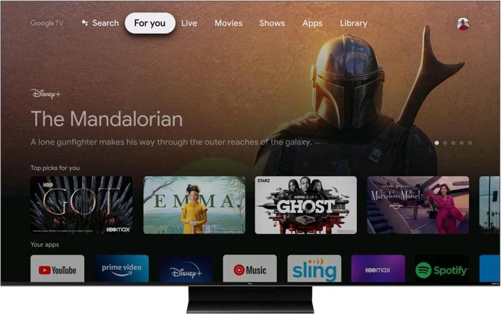 Actual product image TCL 65C803 (65", QLED, 4K, 2023)