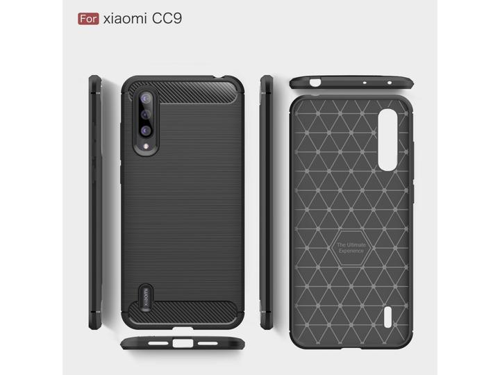 Image du produit Screenguard Xiaomi Mi 9 Lite Housse Carbon Brushed Soft TPU (Mi 9 Lite)