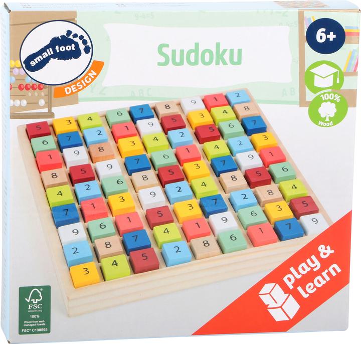 Produktbild small foot Sudoku Educate (Deutsch, Italienisch, Französisch, Schweizerdeutsch, Englisch)