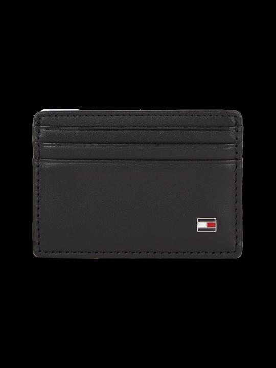 Produktbild Tommy Hilfiger Herren Kartenetui Eton CC Holder aus Leder, Schwarz (Black), Onesize (100% Leather (FWA))