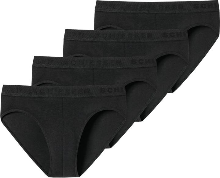 Actual product image Schiesser Pack of 4 Teens Boys 95/5 Organic Cotton Briefs / Underpants (140, pack of 4)