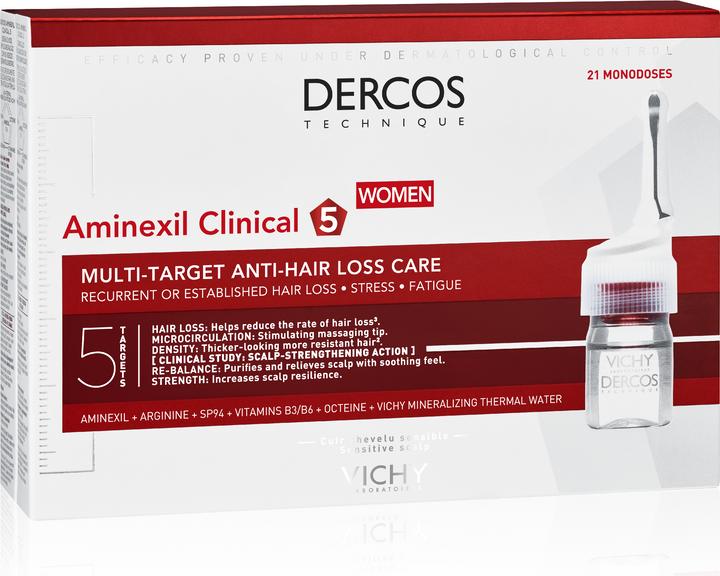 Vichy Dercos Aminexil Clinical (126 ml, Flüssiges Shampoo)