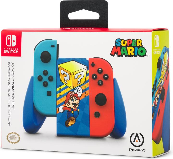 Actual product image PowerA Joy-Con Comfort Grip - Mystery Block Mario (Switch)