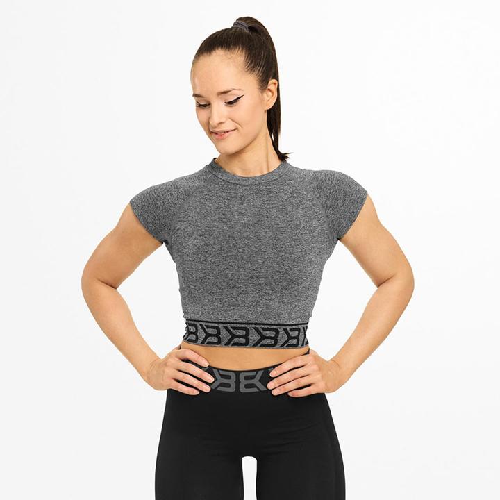Better Bodies Sugar Hill Tee GRAPHITE MELANGE (L)