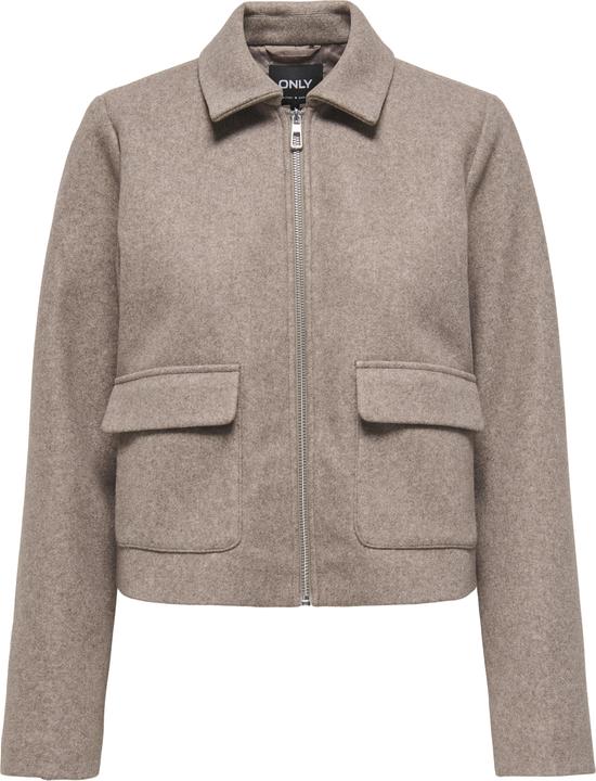 Only Onlvela Zip Short Jacket Otw