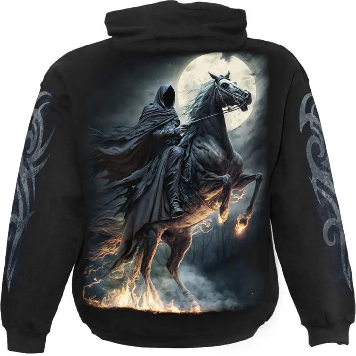 Actual product image Spiral Unisex Adult Shadow Rider Hoodie (L)