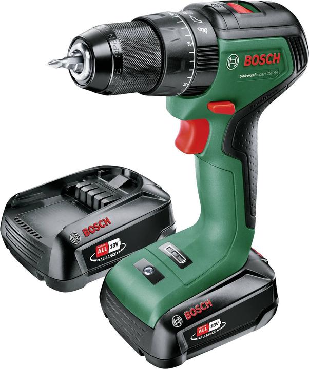 Bosch Home & Garden UniversalImpact 18V-60 (Akkubetrieb)
