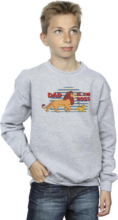 Actual product image Disney Boys The Lion King Dad Boss Sweatshirt (116)