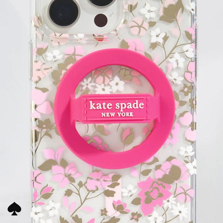 Produktbild Kate Spade Magnetischer Schlaufengriff – MagSafe Fingergriff (Pom Pom Pink)
