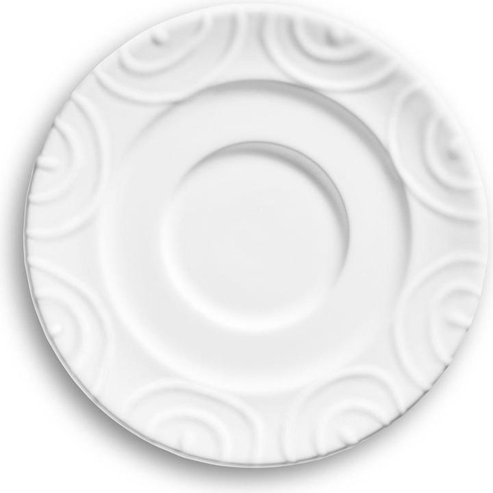 Produktbild Gmundner Keramik Weissgeflammt Unterteller Kaffee Gourmet (Ø 16cm)