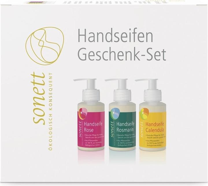 Sonett Handseifen Geschenk-Set (Flüssigseife, 330 ml)