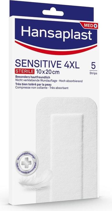 Hansaplast Wundpflaster Sensitive 4XL 5 Stück (5 x)