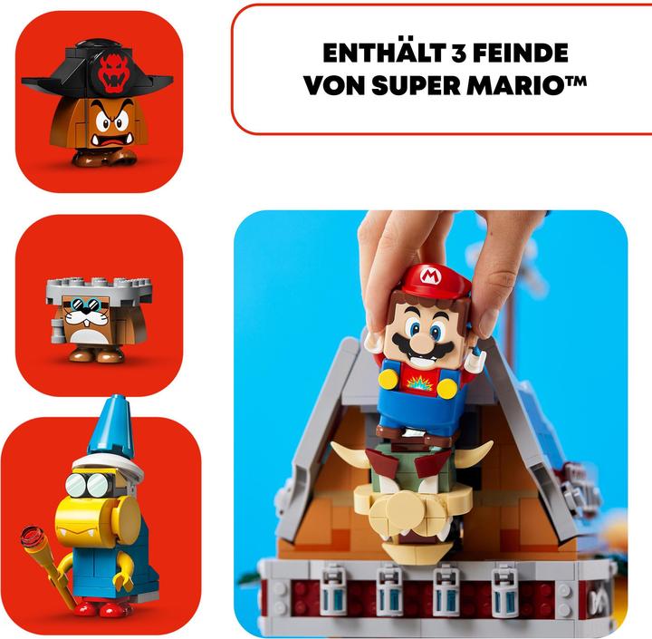 Produktbild LEGO Bowsers Luftschiff - Erweiterungsset (71391, LEGO Super Mario)