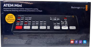 Actual product image Blackmagic ATEM Mini (Various video accessories)