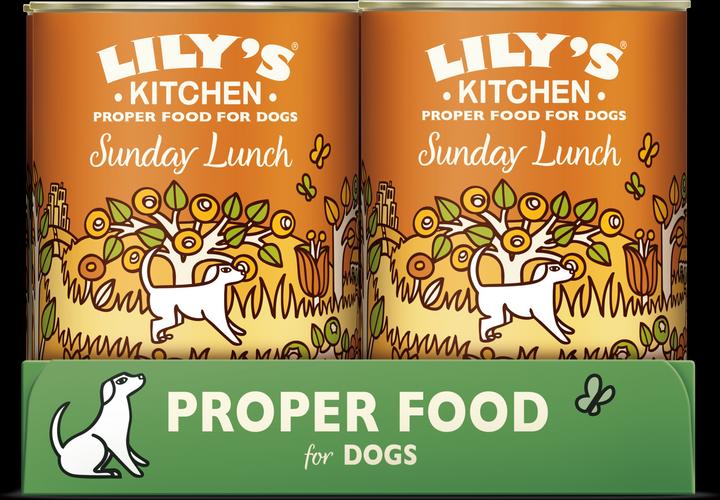 Produktbild Lily's Kitchen Nassfutter Sunday Lunch, 6 x 400 g (Adult, 1 Stk., 2770 g)